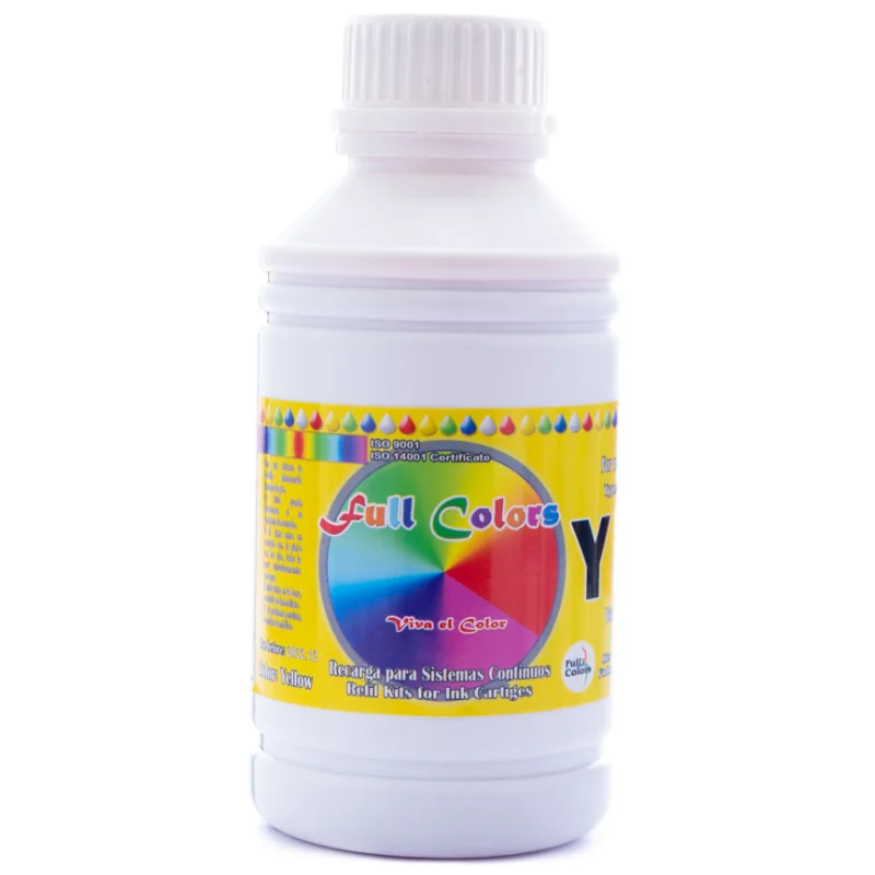 Tinta FullColors para Epson de 500ml (Amarillo)