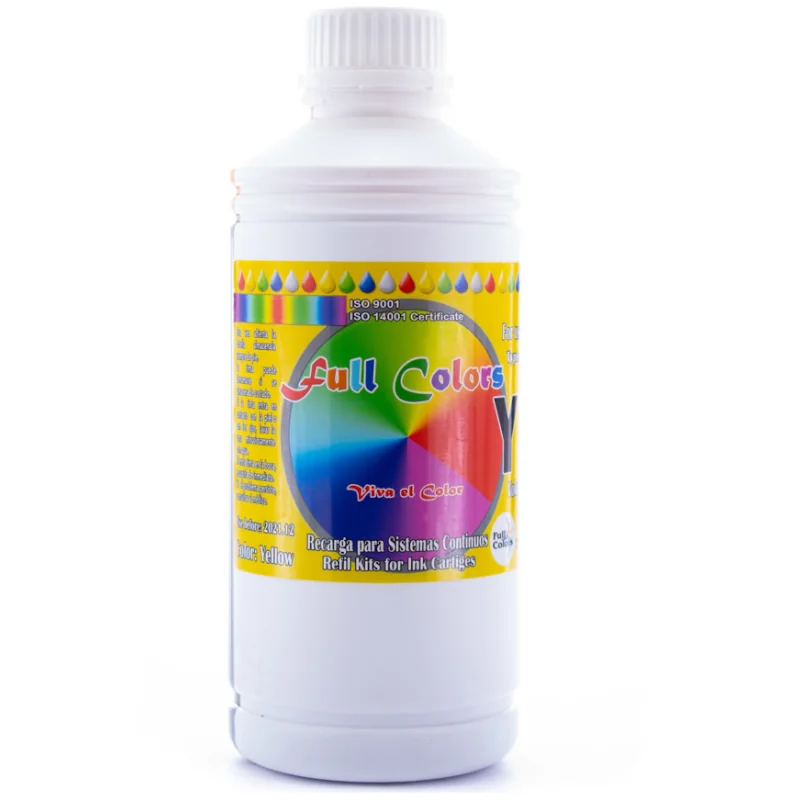 Tinta Fullcolors para Epson de 1000 ml (Amarillo)