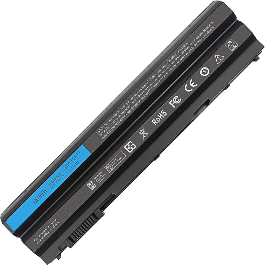 [B045] Bateria para Laptop DELL TYPE T54FJ Latitude E6420 E6520 E5420 6 4400mAh/49Wh