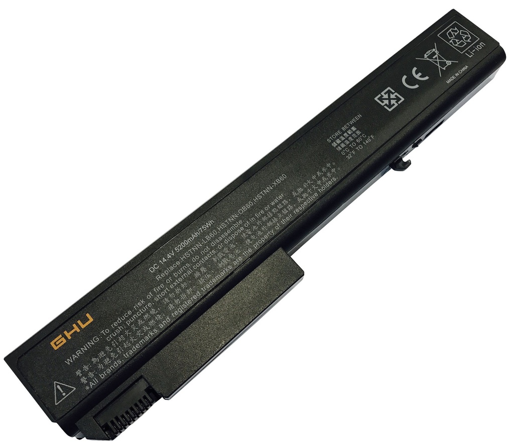 [B092] Bateria para Laptop HP EliteBook 8530W 8530p  HSTNN-LB60 8 4400mAh/63Wh