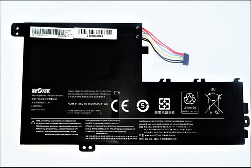 [B165] Bateria para Laptop LENOVO 330S-14IKB Interna 11,25 3600