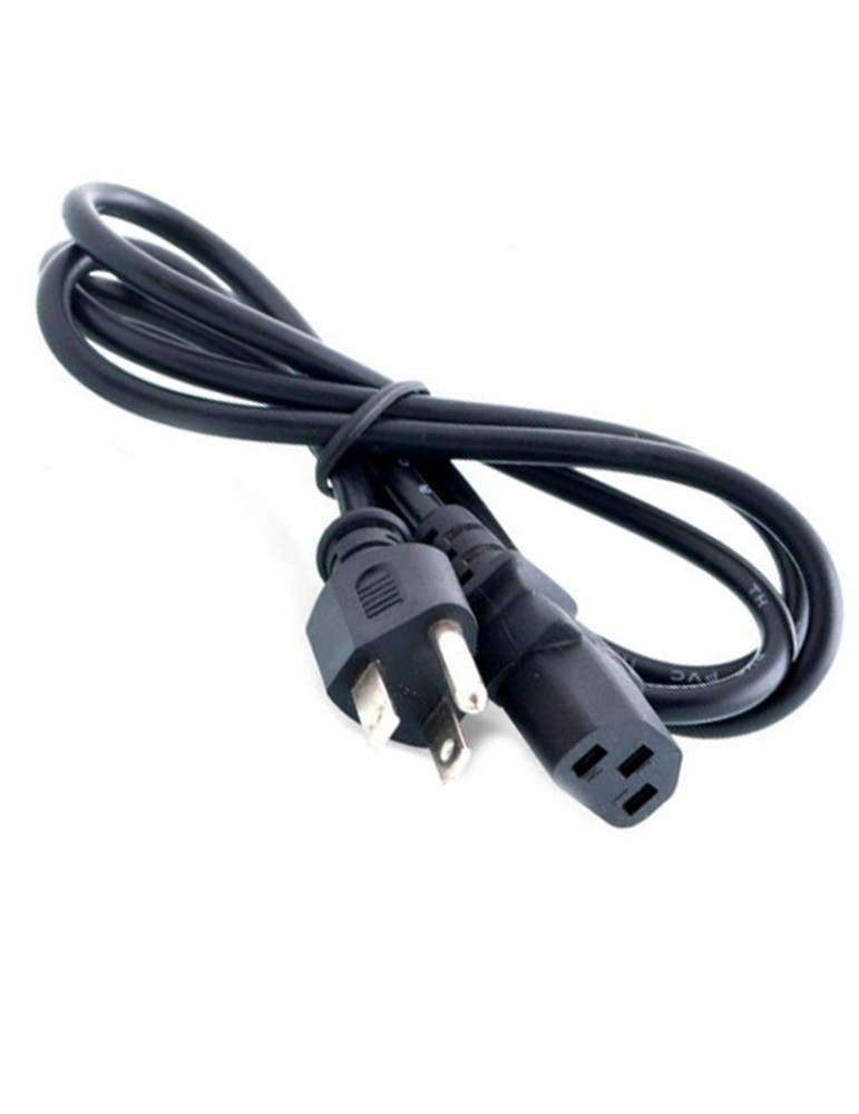 [CA002] Cables Triple + Tierra Color Negro