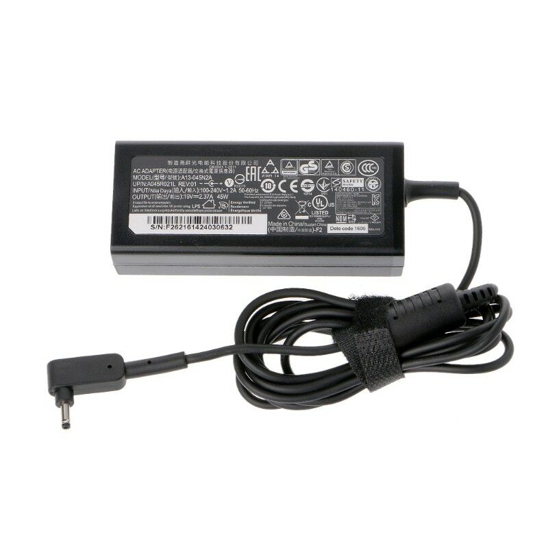 [C003] Cargador para Laptop ACER 19V 2.37A 3.0*1.1mm 45W