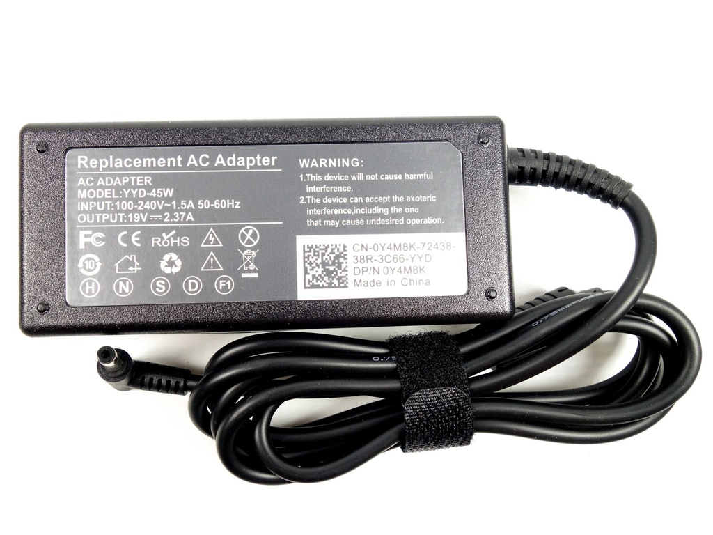 [C025] Cargador para Laptop ASUS 19V 2.37A 4.0*1.35mm 45w