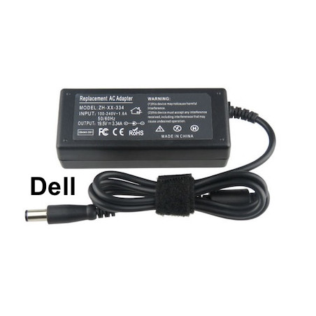 [C041] Cargador para Laptop DELL 19.5V 3.34A 7.4*5.0 with pin inside 65W