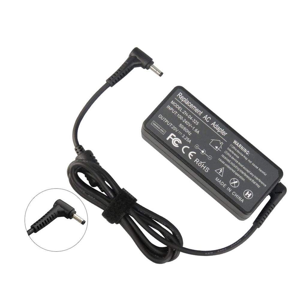 [C065] Cargador para Laptop LENOVO 20V 2.25A 4.0*1.7mm 45W