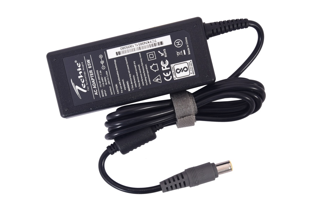 [C072] Cargador para Laptop LENOVO 20V 3.25A MAGISTERIO CP 5.5*2.5mm 65W