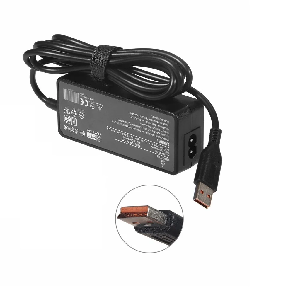 [C073] Cargador para Laptop LENOVO 20V 3.25A YOGA3 65W