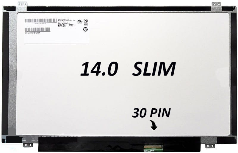 [P011] Pantalla para Laptop 14.0 SLIM 30 Pines Resolucion 1920x1080