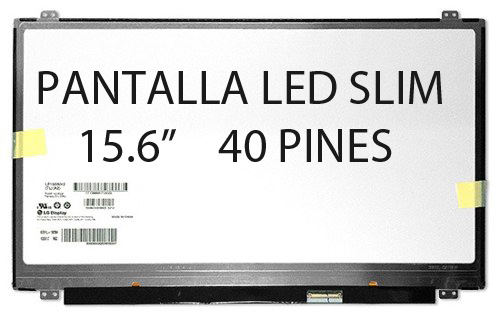 [P023] Pantalla para Laptop 15.6 SLIM 40 Pines Resolucion 3840x2160