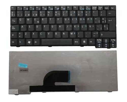 [T006] Teclado para Laptop Español ACER MINI D250-ZG5 Negro No Numerico