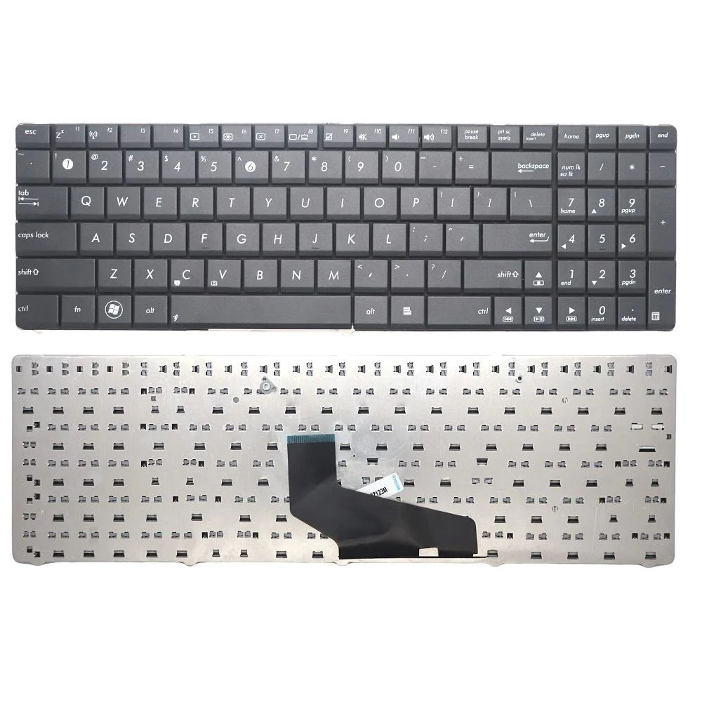 [T012] Teclado para Laptop Español ASUS K53U X53 Negro Numerico