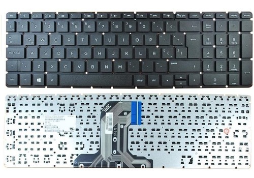 [T033] Teclado para Laptop Español HP 15-AC, 15ACER 250 G4, 255 G4 Negro Numerico