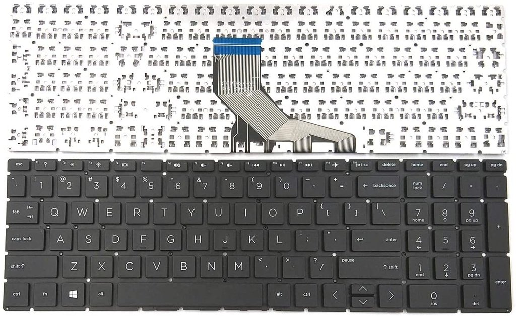 [T039] Teclado para Laptop Español HP 15-DA 15DA 15-BD/15BD/15CN Numerico