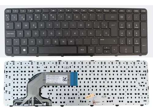 [T034] Teclado para Laptop Español HP 15E 15N # Negro Frame Numerico