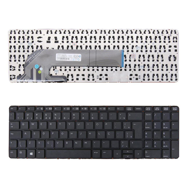 [T045] Teclado para Laptop Español HP 450 G1 455 G1 470 G1 PROBOOK Negro Numerico
