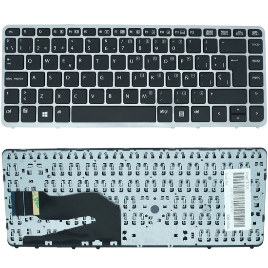 [T079] Teclado para Laptop Español HP 840 G1 840 G2 850 G1 Negro No Numerico