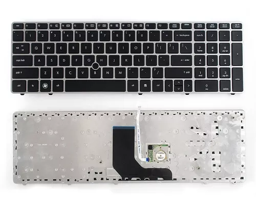[T051] Teclado para Laptop Español HP 8560P-8570P-6560B ELITEBOOK Negro Iluminado Oluminado
