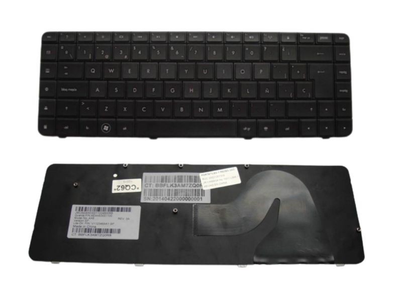 [T054] Teclado para Laptop Español HP CQ56  CQ62   G62 Negro No Numerico