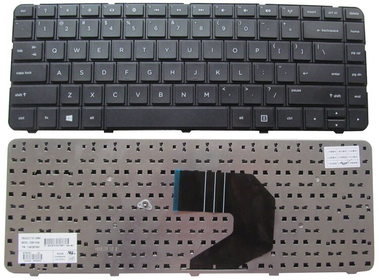 [T067] Teclado para Laptop Español HP G4-1000, G6-1000 Serie CQ43 Negro No Numerico