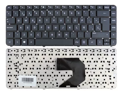 [T068] Teclado para Laptop Español HP G4-2000,G4-2205 Negro Regilla No Numerico
