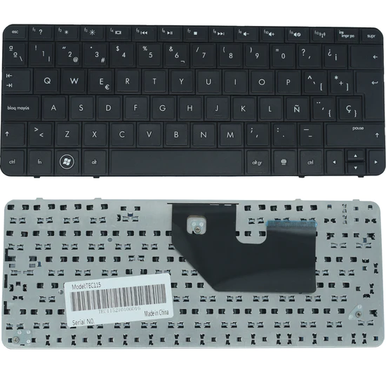 [T071] Teclado para Laptop Español HP MINI 110-3000 T/J Negro No Numerico
