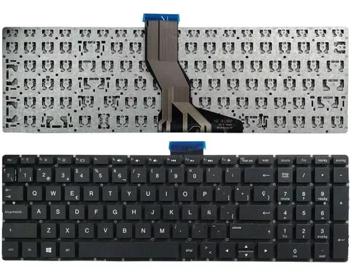 [T038] Teclado para Laptop Español HP PAVILION 15ab 15-ab 15t 15z Negro Numerico