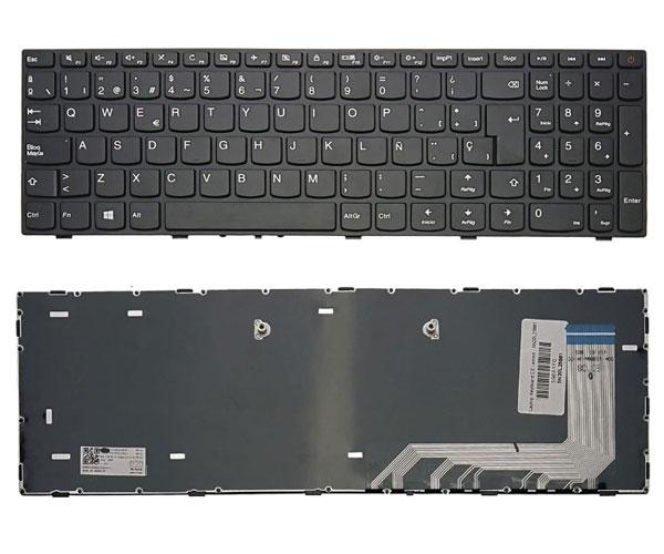 [T093] Teclado para Laptop Español LENOVO 110-15ISK Frame Boton de Encendido Numerico