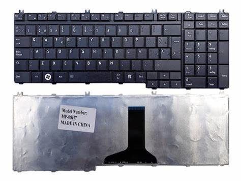 [T132] Teclado para Laptop Español TOSHIBA A505 A500 L505 # Negro Numerico
