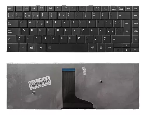 [T139] Teclado para Laptop Español TOSHIBA C45 C40 L40 C45-A C45T Negro No Numerico