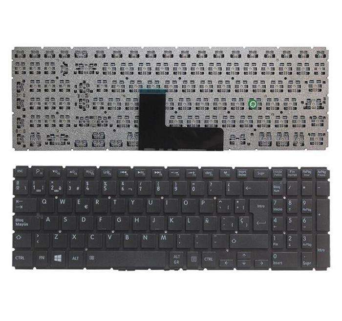 [T136] Teclado para Laptop Español TOSHIBA L50-B L50d S50-B Negro Numerico