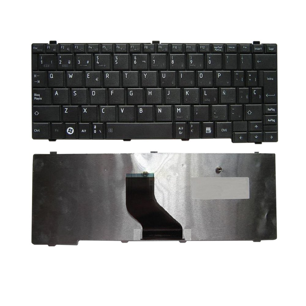 [T144] Teclado para Laptop Español TOSHIBA NB205-NB200-NB500-NB505 Negro No Numerico