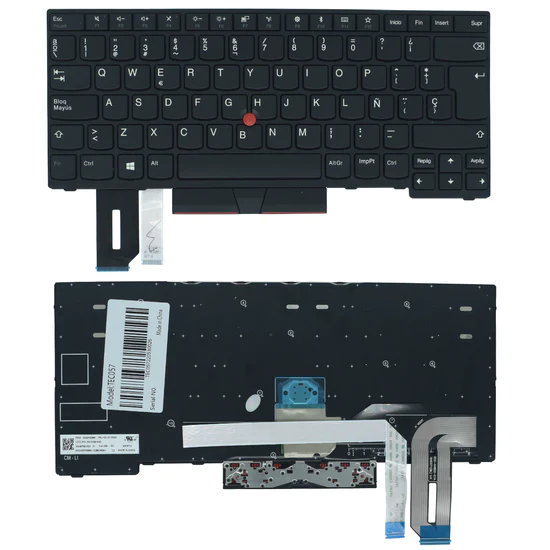 [T106] Teclado para Laptop de Laptop LENOVO E480 No Numerico